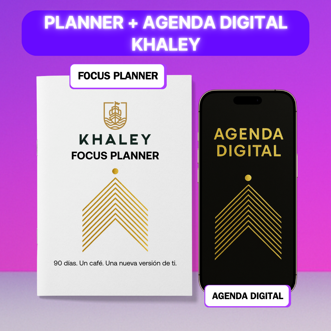 Planner + Agenda Digital Khaley ⭐️