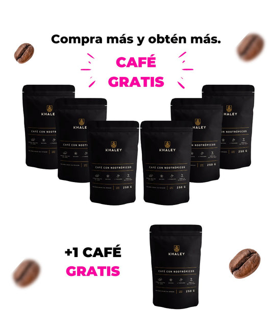 6 CAFÉS KHALEY + 1 CAFÉ DE REGALO ☕️🎁 - Cafekhaley