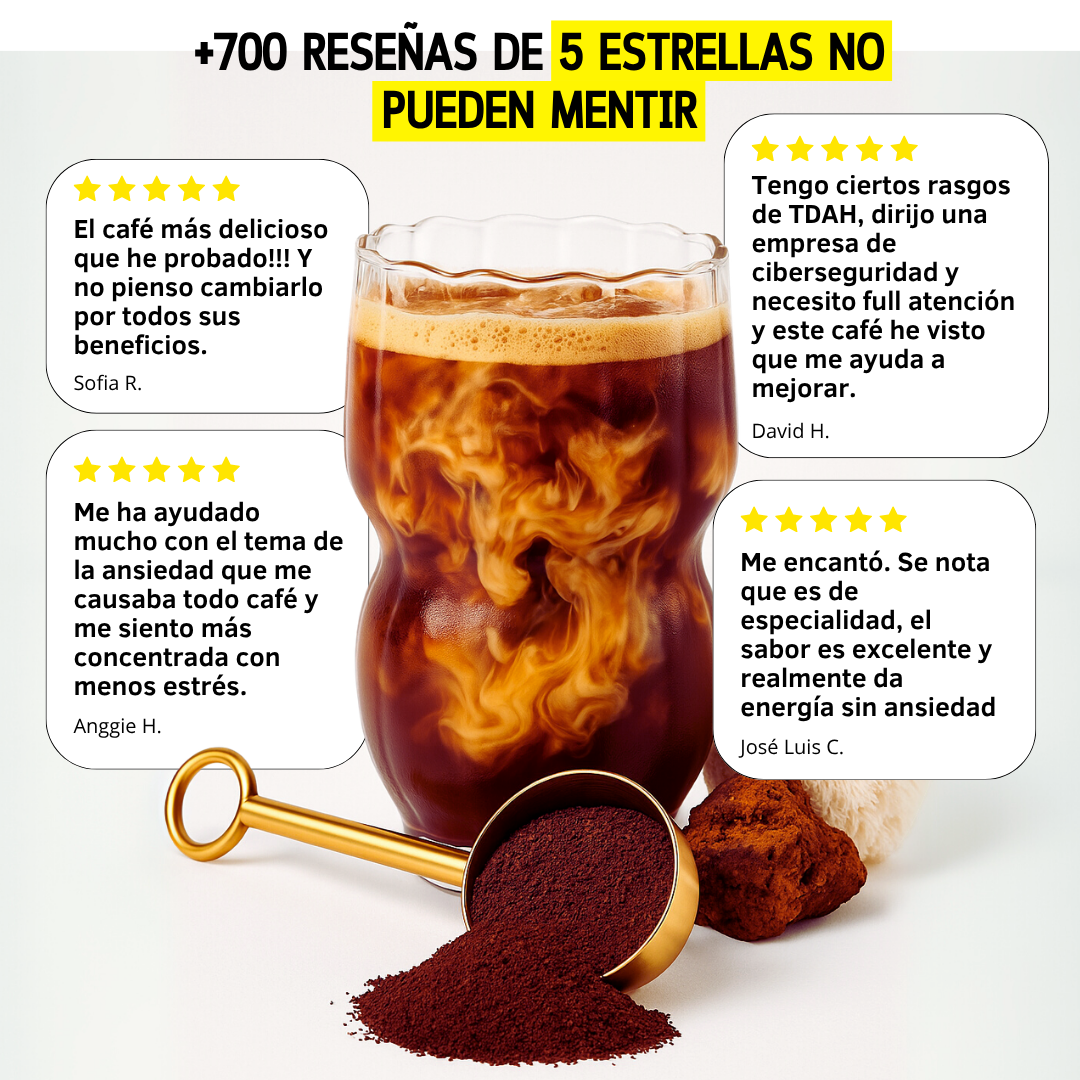 Café Funcional con Nootrópicos y Adaptógenos