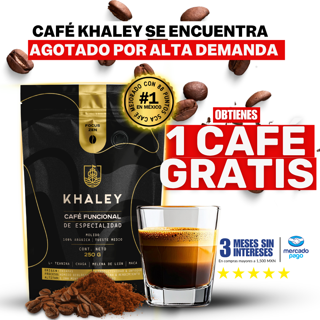 PREVENTA CAFÉ KHALEY