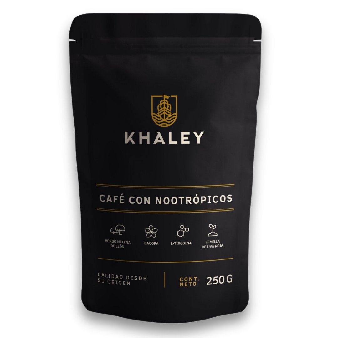 Café con Nootrópicos y adaptógenos funcionales - De especialidad - Cafekhaley